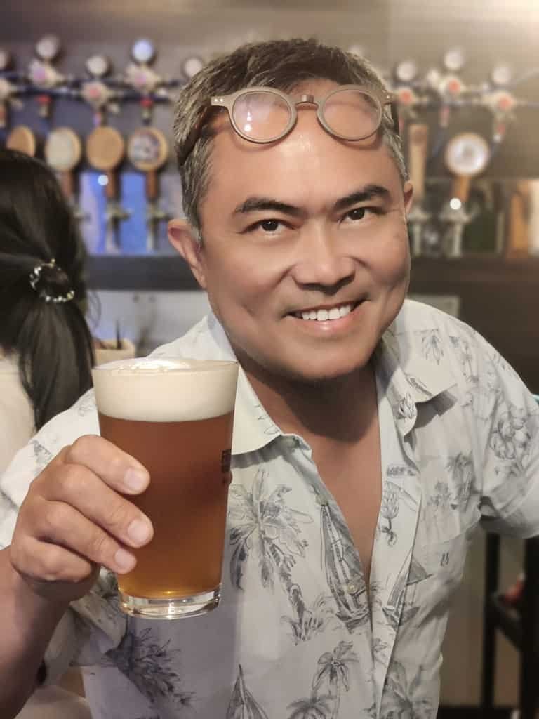 The man and the brewer behind Warehouse by Jaang - Craft beer in Bangkok Thailand