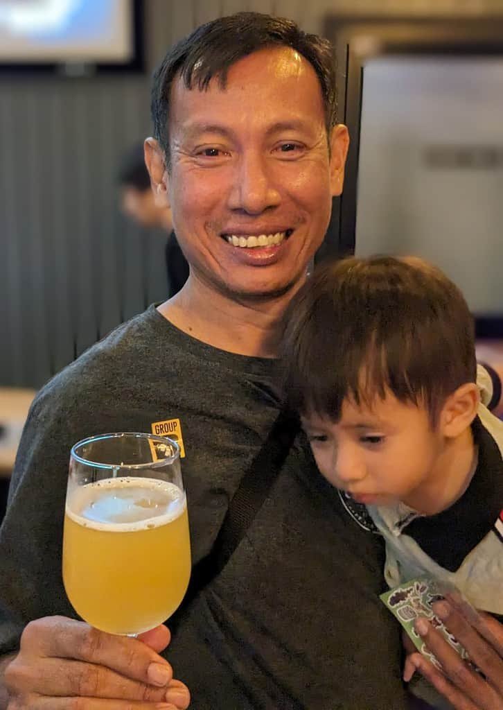 Prime Brewer at Thai Craft Beer Week at the media event at United People's Brewery in Bangkok Thailand.