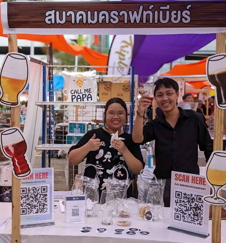 Craft Beer Association stall to get the Brewpub passport