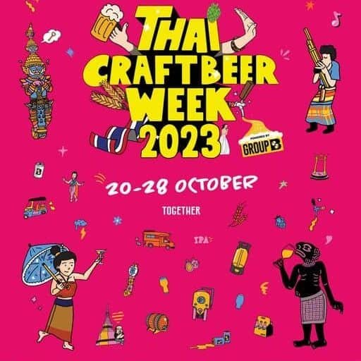 Thai craft beer week 2023 Bangkok