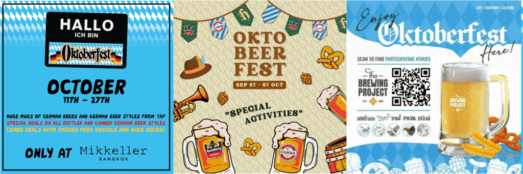 Oktoberfest events in Bangkok by Bangkok Beer Guide!