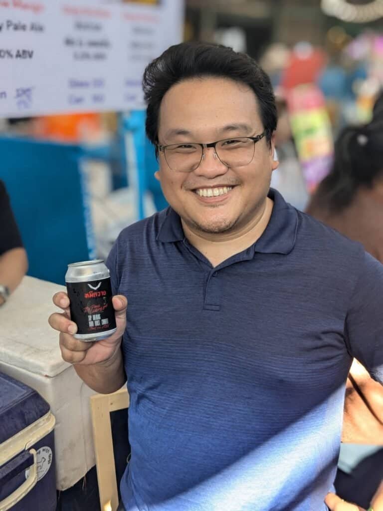 Three Man Bar at Beer Market by Beer People in Bangkok Thailand