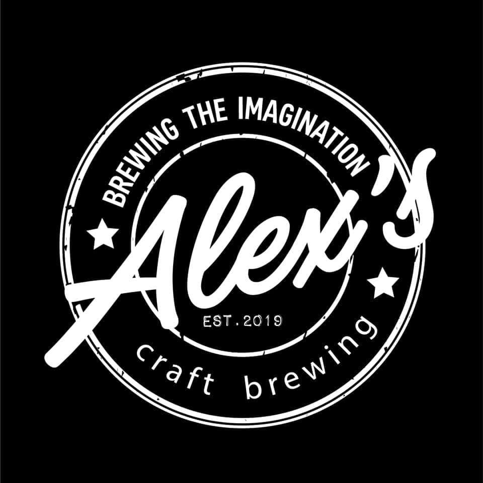 Alex's beer logo Alex's Craft Brewing logo
