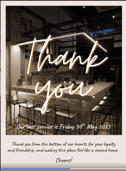 Mash brews and bites set to close at end of May in Bangkok