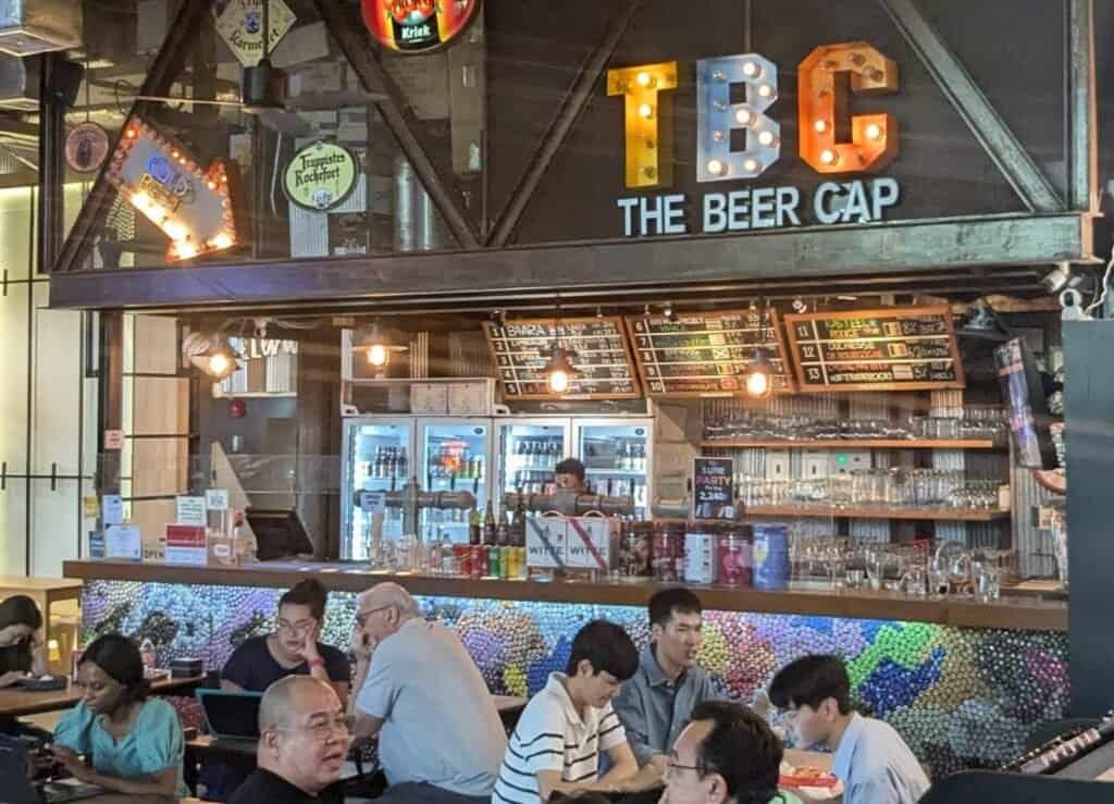 Picture of TBC The Beer Cap - beer counter in the Commons