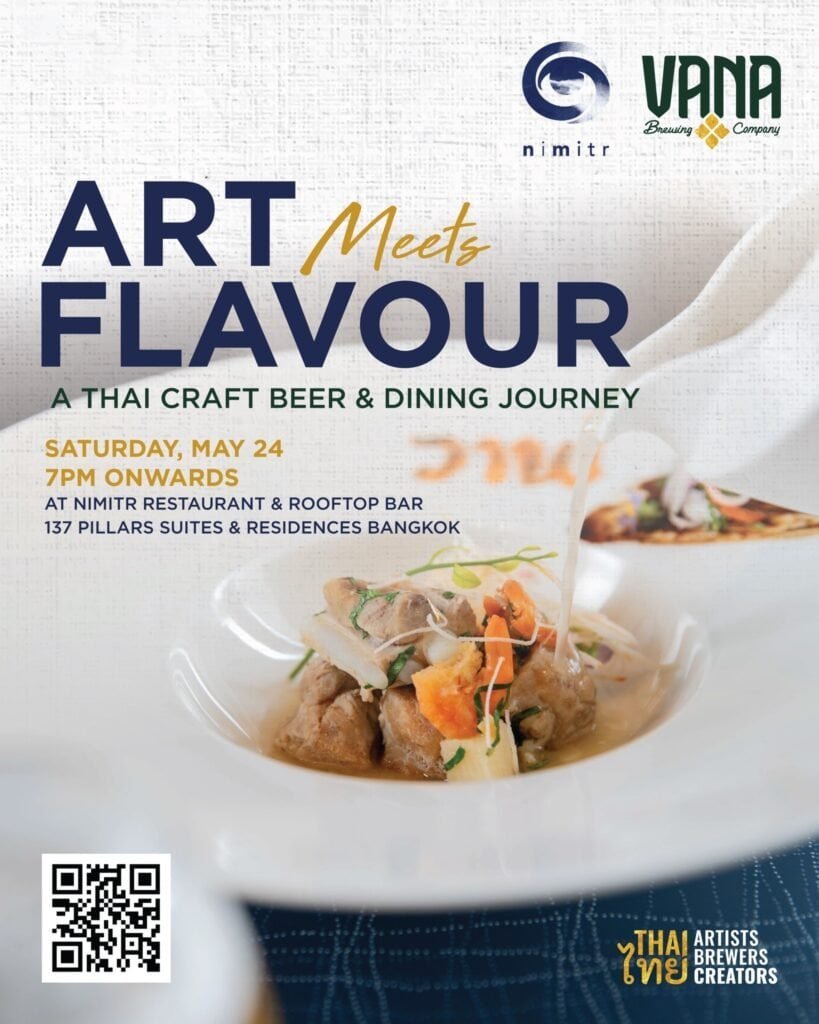 Art meets flavour beer event in Bangkok