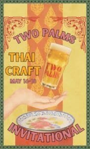 Two Palms Invitational flyer, Bangkok Thailand