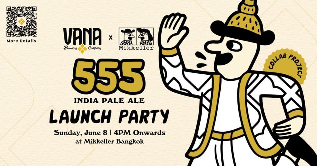 555 IPA Launch by Mikkeller and Vana Brewing