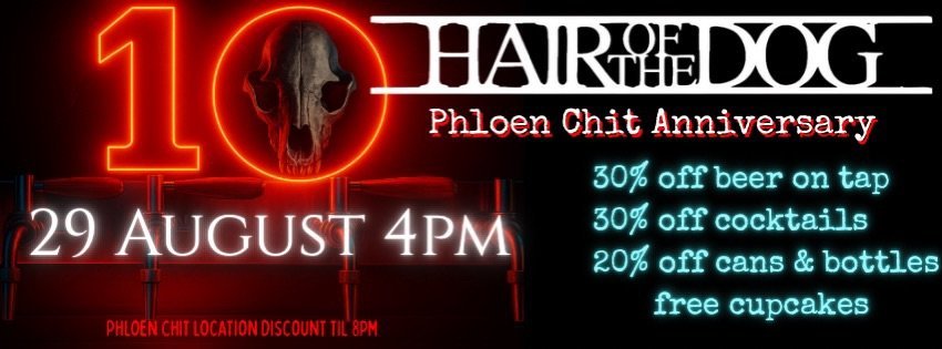 Hair of the Dog Phloen Chit 10th Bangkok beer bar Thailand