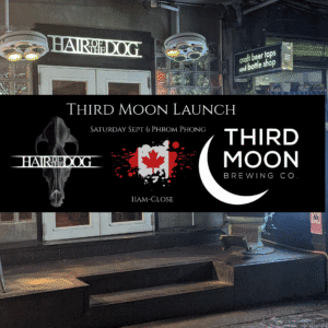 Third Moon brewery launch at Hair of the Dog