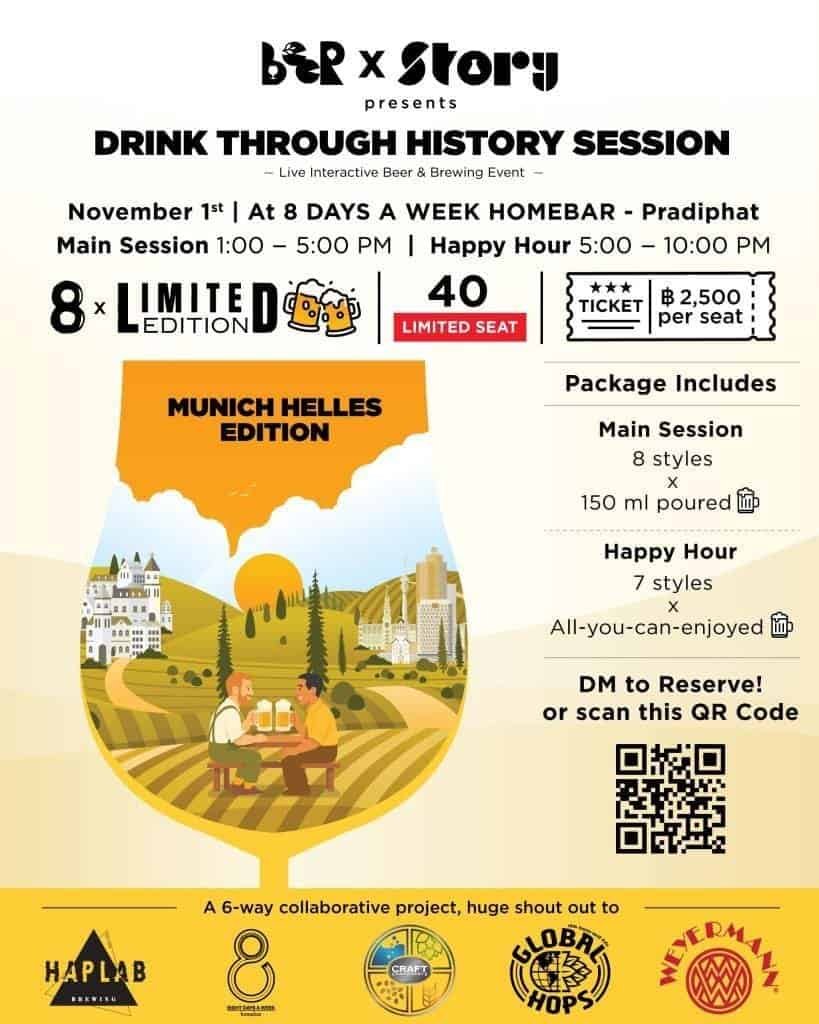 Drink Through History session