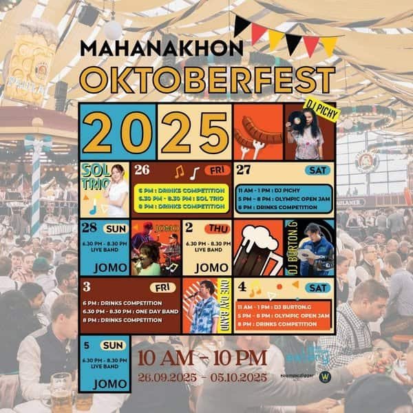 Mahanakhon Cube Oktoberfest
